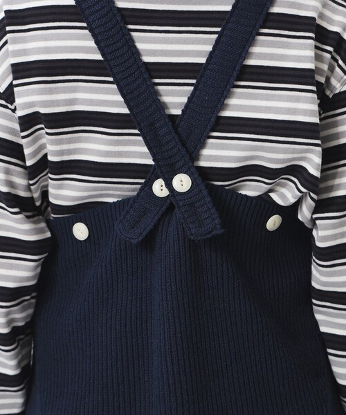 BEAMS BOY（ビームスボーイ）の「スイム アレンジ ベスト（ベスト・レディース・ネイビー/ホワイト系その他7・ONE SIZE）」の18枚目の写真