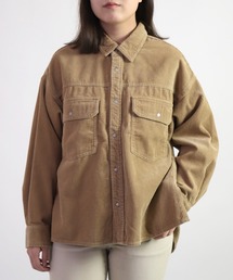 D.M.G. | [D.M.G. / ディーエムジー] 8Wコーデュロイ ワークシャツジャケット(その他アウター)