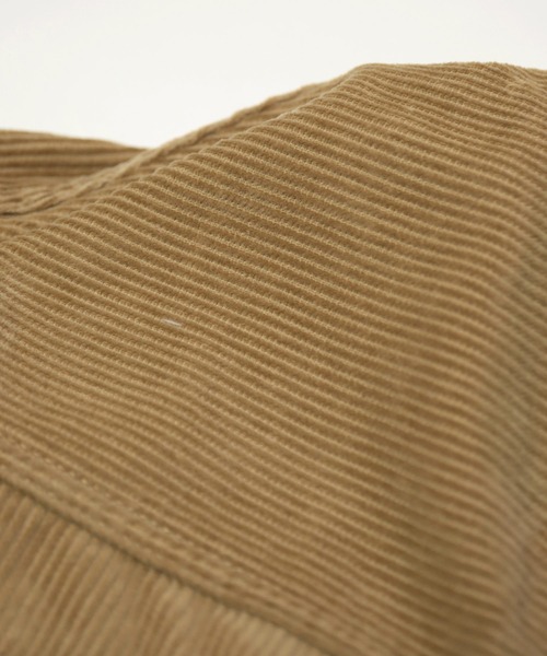 D.M.G.（ドミンゴ）の「[D.M.G. / ディーエムジー] 8Wコーデュロイ ワークシャツジャケット（その他アウター・レディース・ブラック/ベージュ/ライトグレー・2/3）」の21枚目の写真