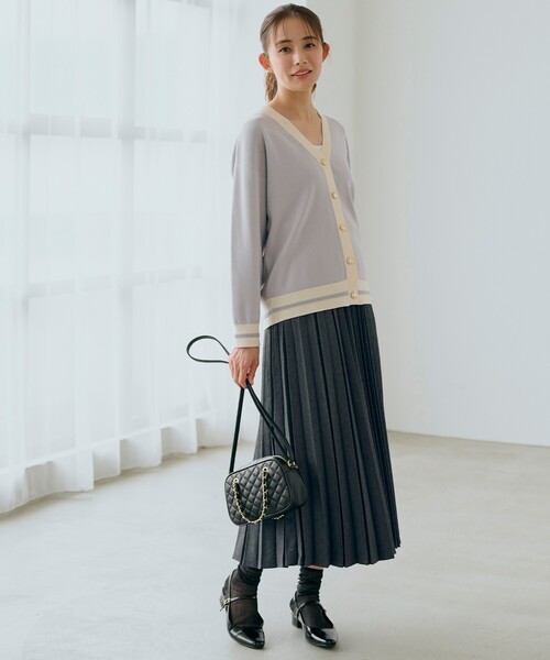 grove（グローブ）の「◆チェーンハンドルミニショルダー（ショルダーバッグ・レディース・ダークブラウン系1/ワインレッド/ブラック系3/ブラック・00）」の16枚目の写真