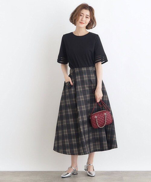 grove（グローブ）の「◆チェーンハンドルミニショルダー（ショルダーバッグ・レディース・ダークブラウン系1/ワインレッド/ブラック系3/ブラック・00）」の18枚目の写真