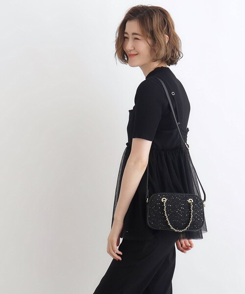 grove（グローブ）の「◆チェーンハンドルミニショルダー（ショルダーバッグ・レディース・ダークブラウン系1/ワインレッド/ブラック系3/ブラック・00）」の20枚目の写真