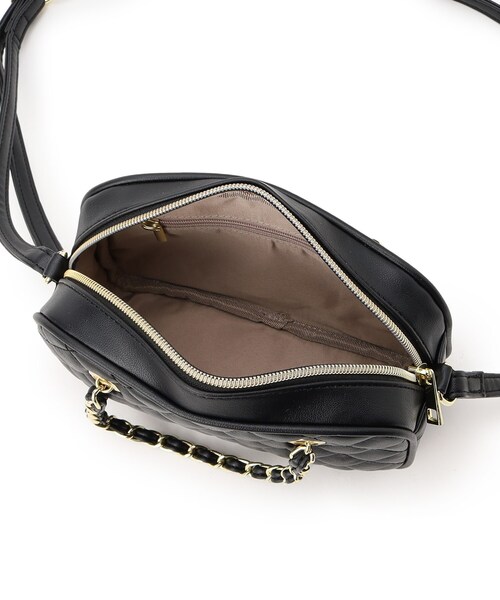 grove（グローブ）の「◆チェーンハンドルミニショルダー（ショルダーバッグ・レディース・ダークブラウン系1/ワインレッド/ブラック系3/ブラック・00）」の8枚目の写真