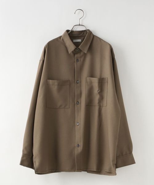 LOWRYS FARM（ローリーズファーム）の「トップステッチシャツＬＳ　144160（シャツ/ブラウス・メンズ・ブラウン/ブラック・MEDIUM/LARGE）」の11枚目の写真