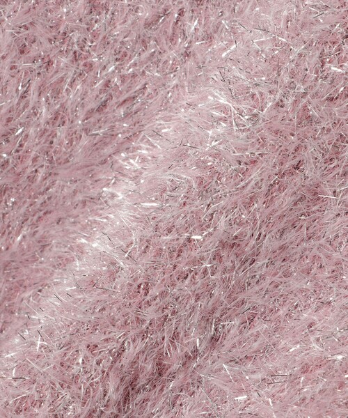 BEAMS HEART（ビームスハート）の「ラメシャギー ニット プルオーバー（ニット/セーター・レディース・オフホワイト/グレー/サックスブルー/ピンク・FREE）」の12枚目の写真