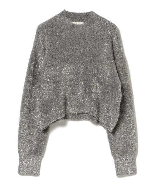 BEAMS HEART（ビームスハート）の「ラメシャギー ニット プルオーバー（ニット/セーター・レディース・オフホワイト/グレー/サックスブルー/ピンク・FREE）」の13枚目の写真