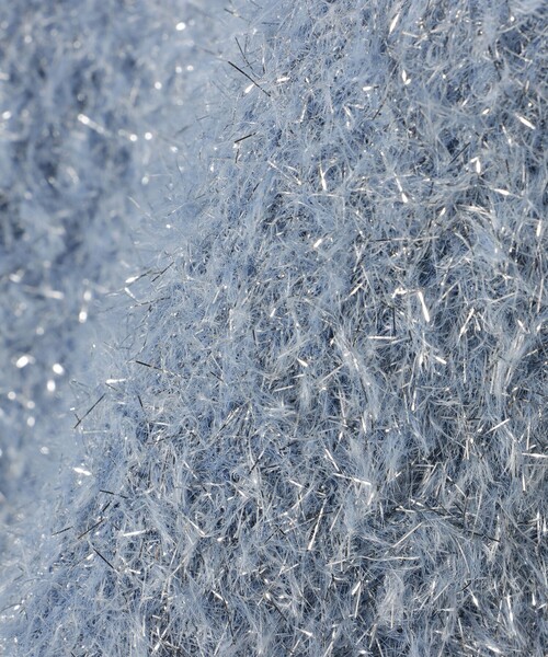 BEAMS HEART（ビームスハート）の「ラメシャギー ニット プルオーバー（ニット/セーター・レディース・オフホワイト/グレー/サックスブルー/ピンク・FREE）」の16枚目の写真