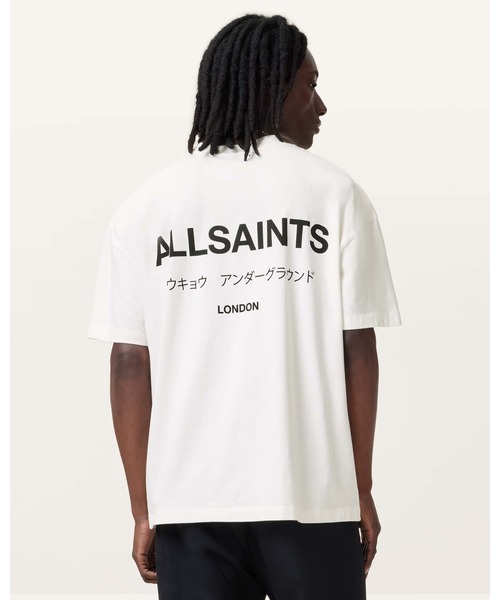 ALLSAINTS(オールセインツ)の「UNDERGROUND OVERSIZED CREW NECK T-SHIRT | アンダーグラウンド オーバーサイズ クルー ネック Tシャツ(Tシャツ/カットソー・メンズ・ホワイト系その他・XS/S/M/L/XL)」の14枚目の写真