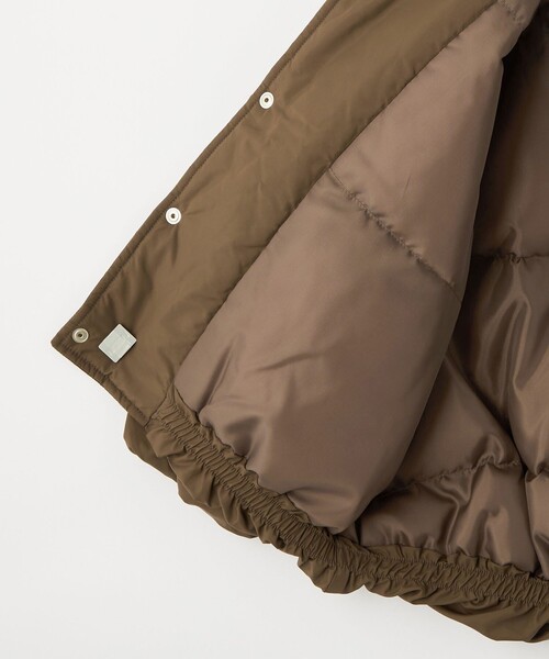 UNIVERSAL OVERALL(ユニバーサルオーバーオール)の「【別注】<UNIVERSAL OVERALL>コーデュロイ パファージャケット / キッズ 100cm-130cm(ブルゾン・キッズ・ブラック/オリーブ・XS(100-110cm)/S(120-130cm))」の12枚目の写真