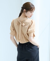 Andemiu | 【2025SS新色/WEB限定カラー】2WAYボウタイブラウス140088(シャツ/ブラウス)