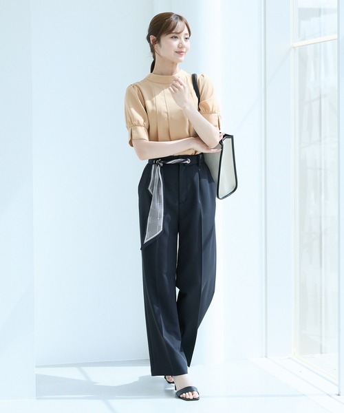 セール】【2025SS新色/WEB限定カラー】2WAYボウタイブラウス140088