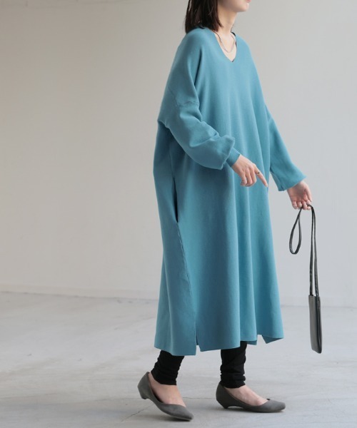 コクーン型ワンピ」ニット（ワンピース）｜HUG.U（ハグユー）の