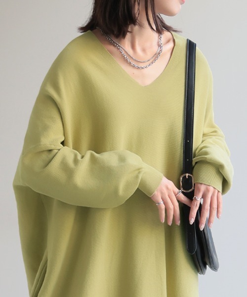 コクーン型ワンピ」ニット（ワンピース）｜HUG.U（ハグユー）の