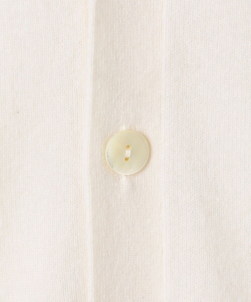 GALERIE VIE（ギャルリー ヴィー）の「スコットランドカシミヤ Vネックカーディガン（カーディガン/ボレロ・レディース・ブルー/シルバー/ホワイト/レッド/ブラック・FREE）」の15枚目の写真