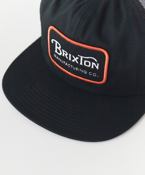 BRIXTON（ブリクストン）の「BRIXTON/ブリクストン GRADE HP TRUCKER HAT キャップ 2026新作　再入荷（キャップ・メンズ・ブラック/グリーン・ONE SIZE）」の10枚目の写真
