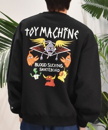 TOY　MACHINE（トイ　マシーン）の「【ムラサキスポーツ限定】TOY MACHINE/トイマシーン スウェット/トレーナー オーバーサイズ バックプリント 裏起毛 MTMFESW5（スウェット）」