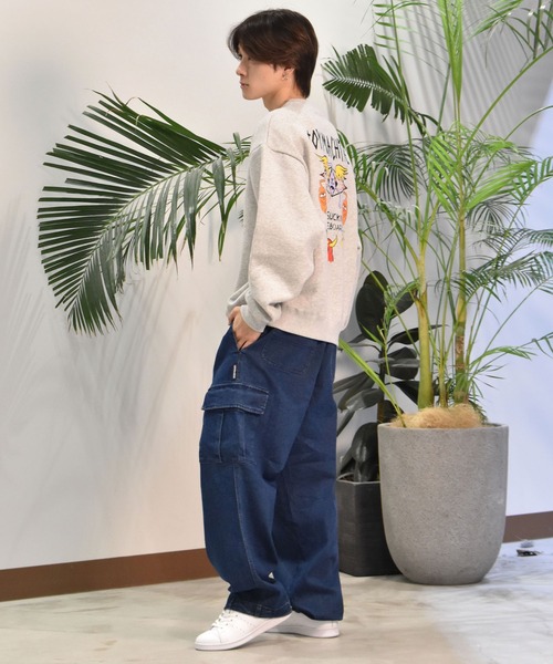 TOY　MACHINE（トイ　マシーン）の「【ムラサキスポーツ限定】TOY MACHINE/トイマシーン スウェット/トレーナー オーバーサイズ バックプリント 裏起毛 MTMFESW5（スウェット・メンズ・アッシュグレー/ブラック・M/L/XL）」の12枚目の写真