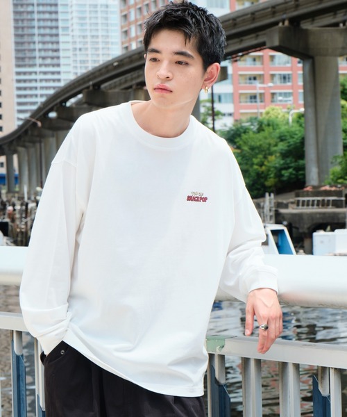 WEGO（ウィゴー）の「WEGO/ボーイズグラフィックBIG T（Tシャツ/カットソー・メンズ・ライトグレー/ホワイト/ブルー・LARGE/MEDIUM）」の16枚目の写真