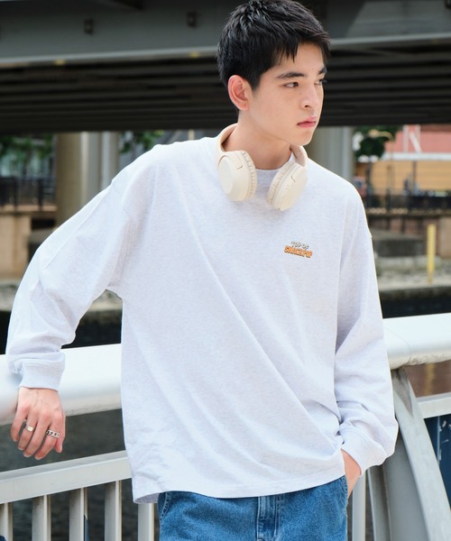 WEGO（ウィゴー）の「WEGO/ボーイズグラフィックBIG T（Tシャツ/カットソー・メンズ・ライトグレー/ホワイト/ブルー・LARGE/MEDIUM）」の14枚目の写真