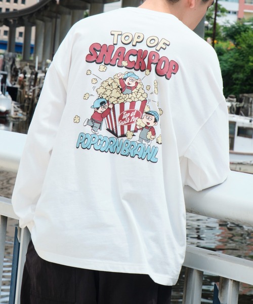 WEGO（ウィゴー）の「WEGO/ボーイズグラフィックBIG T（Tシャツ/カットソー・メンズ・ライトグレー/ホワイト/ブルー・LARGE/MEDIUM）」の15枚目の写真