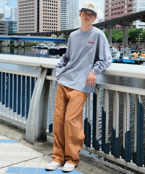 WEGO（ウィゴー）の「WEGO/ボーイズグラフィックBIG T（Tシャツ/カットソー・メンズ・ライトグレー/ホワイト/ブルー・LARGE/MEDIUM）」の19枚目の写真