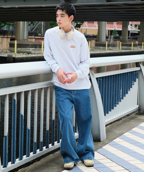 WEGO（ウィゴー）の「WEGO/ボーイズグラフィックBIG T（Tシャツ/カットソー・メンズ・ライトグレー/ホワイト/ブルー・LARGE/MEDIUM）」の20枚目の写真