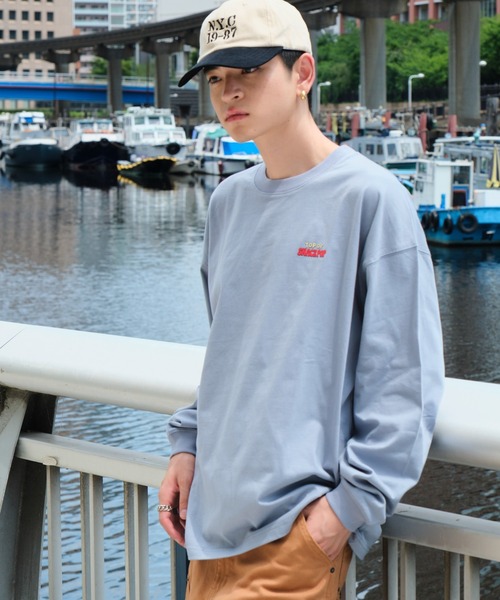 WEGO（ウィゴー）の「WEGO/ボーイズグラフィックBIG T（Tシャツ/カットソー・メンズ・ライトグレー/ホワイト/ブルー・LARGE/MEDIUM）」の7枚目の写真