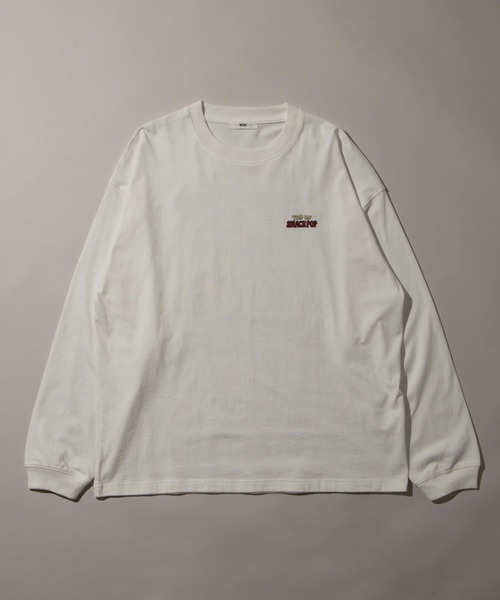 WEGO（ウィゴー）の「WEGO/ボーイズグラフィックBIG T（Tシャツ/カットソー・メンズ・ライトグレー/ホワイト/ブルー・LARGE/MEDIUM）」の21枚目の写真