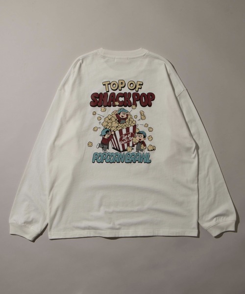 WEGO（ウィゴー）の「WEGO/ボーイズグラフィックBIG T（Tシャツ/カットソー・メンズ・ライトグレー/ホワイト/ブルー・LARGE/MEDIUM）」の22枚目の写真
