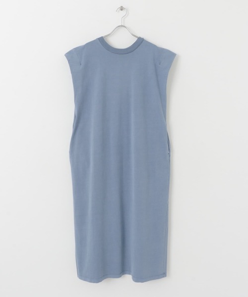 EKAL（エカル）の「製品染めカットワンピース（ワンピース・レディース・グレー系その他/ブルー/ベージュ系その他・ONE）」の10枚目の写真