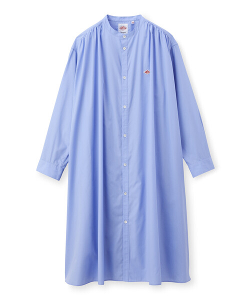 DANTON（ダントン）の「WOMEN'S T/C BROADCLOTH GATHERED SHIRT DRESS