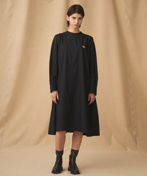 DANTON（ダントン）の「WOMEN'S T/C BROADCLOTH GATHERED SHIRT DRESS