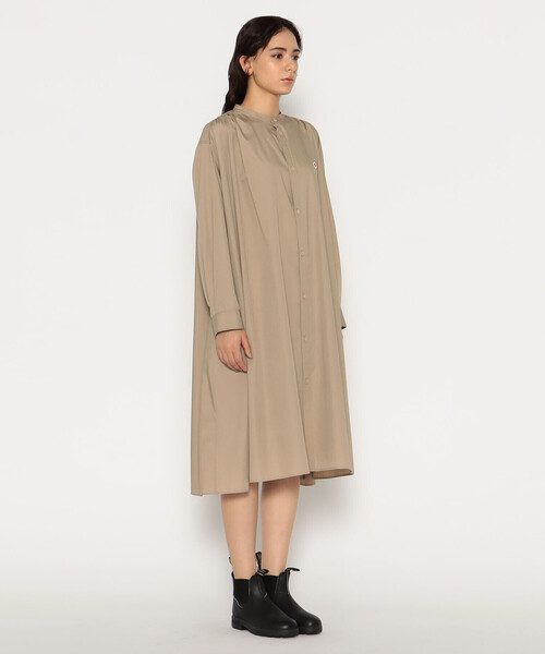 DANTON（ダントン）の「WOMEN'S T/C BROADCLOTH GATHERED SHIRT DRESS