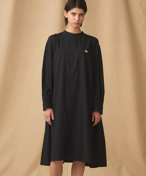 DANTON（ダントン）の「WOMEN'S T/C BROADCLOTH GATHERED SHIRT DRESS