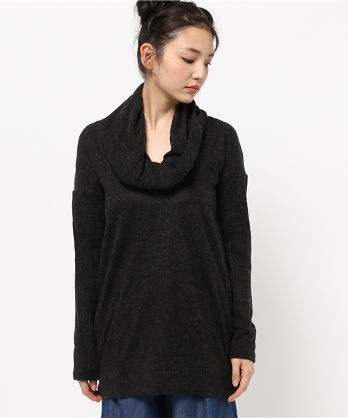 SIMONE LIST（シモーヌリスト）の「オフタートルプルオーバー（Tシャツ/カットソー・レディース・グレー/チャコールグレー・38）」の3枚目の写真