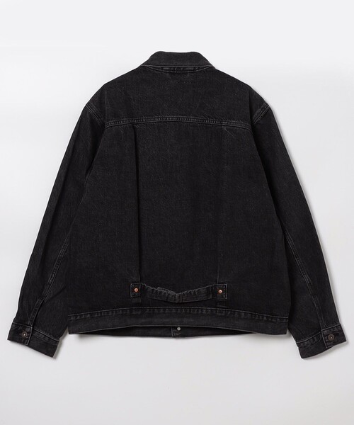 Levi’s リーバイスTYPE I トラッカージャケット STONEWASH TYPE I トラッカージャケット ブラック STONEWASH(L ブラック