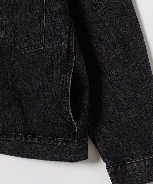 Levi's（リーバイス）の「限定展開 Levi's/リーバイス TYPE I トラッカージャケット ブラック STONEWASH / TYPE ⅠTRUCKER-BLK / A3174-0000（ブルゾン・メンズ・ブラック・LARGE/X-LARGE/MEDIUM/SMALL）」の8枚目の写真