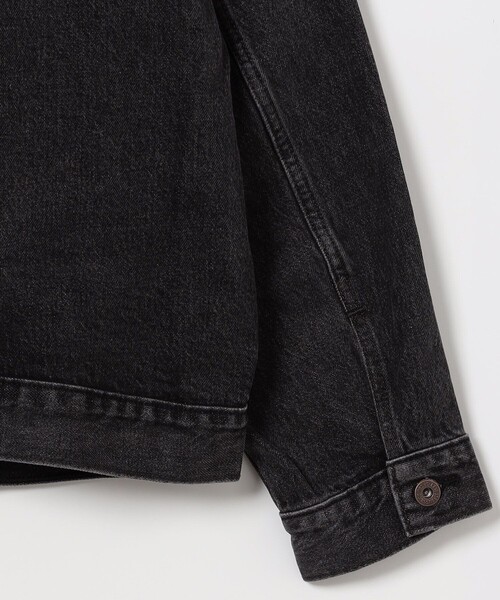 Levi's（リーバイス）の「限定展開 Levi's/リーバイス TYPE I トラッカージャケット ブラック STONEWASH / TYPE ⅠTRUCKER-BLK / A3174-0000（ブルゾン・メンズ・ブラック・LARGE/X-LARGE/MEDIUM/SMALL）」の9枚目の写真