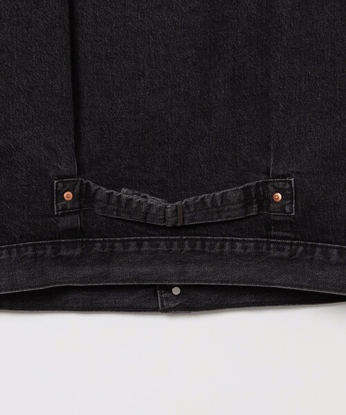 Levi's（リーバイス）の「限定展開 Levi's/リーバイス TYPE I トラッカージャケット ブラック STONEWASH / TYPE ⅠTRUCKER-BLK / A3174-0000（ブルゾン・メンズ・ブラック・LARGE/X-LARGE/MEDIUM/SMALL）」の10枚目の写真