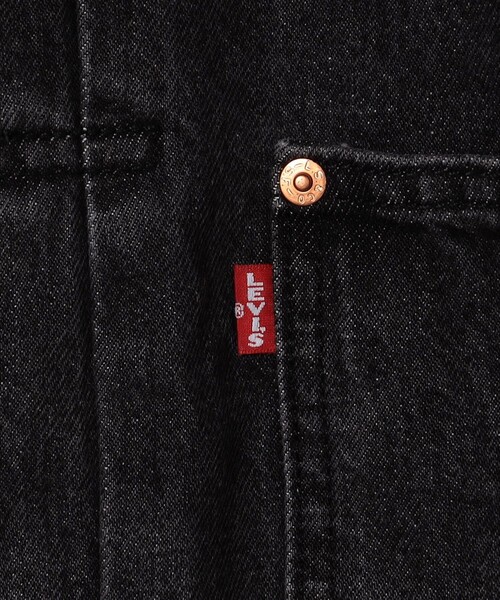 Levi's（リーバイス）の「限定展開 Levi's/リーバイス TYPE I トラッカージャケット ブラック STONEWASH / TYPE ⅠTRUCKER-BLK / A3174-0000（ブルゾン・メンズ・ブラック・LARGE/X-LARGE/MEDIUM/SMALL）」の12枚目の写真