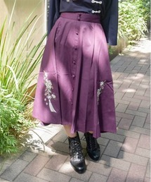 axes femme | ジャスミン刺繍スカート(スカート)