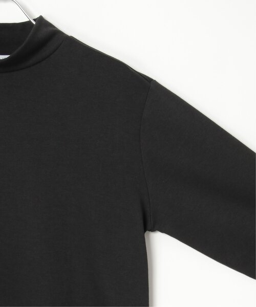 ikka（イッカ）の「ポンチモックネックロンTシャツ（Tシャツ/カットソー・メンズ・ホワイト/ネイビー/ブラック/グレー・XL/L/M/S）」の12枚目の写真