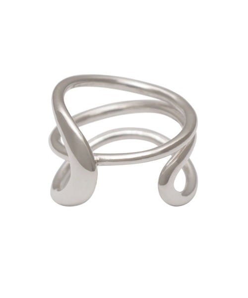 YArKA（ヤーカ）の「【YArKA/ヤーカ】entwined curvaceous design ring [ducube yuga2] / 絡み合う曲線美デザインリング（リング・メンズ・ゴールド/シルバー・#9/#13/#11/#15/#17/#19/#23/#21）」の10枚目の写真