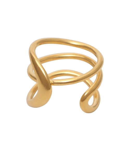 YArKA（ヤーカ）の「【YArKA/ヤーカ】entwined curvaceous design ring [ducube yuga2] / 絡み合う曲線美デザインリング（リング・メンズ・ゴールド/シルバー・#9/#13/#11/#15/#17/#19/#23/#21）」の11枚目の写真