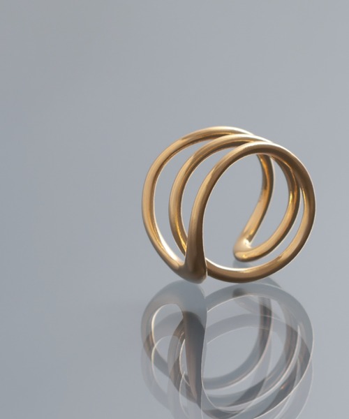 YArKA（ヤーカ）の「【YArKA/ヤーカ】entwined curvaceous design ring [ducube yuga2] / 絡み合う曲線美デザインリング（リング・メンズ・ゴールド/シルバー・#9/#13/#11/#15/#17/#19/#23/#21）」の16枚目の写真