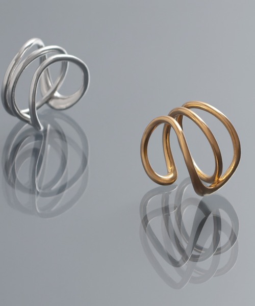 YArKA（ヤーカ）の「【YArKA/ヤーカ】entwined curvaceous design ring [ducube yuga2] / 絡み合う曲線美デザインリング（リング・メンズ・ゴールド/シルバー・#9/#13/#11/#15/#17/#19/#23/#21）」の17枚目の写真