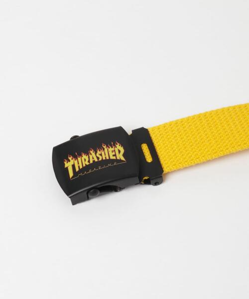 ITEMS URBANRESEARCH（アイテムズ アーバンリサーチ）の「THRASHER　Color Print Belt（ベルト・メンズ・ブラック/レッド/イエロー・-）」の7枚目の写真