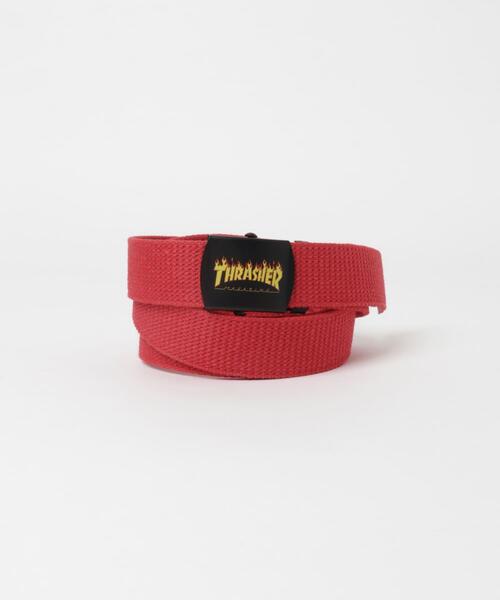 ITEMS URBANRESEARCH（アイテムズ アーバンリサーチ）の「THRASHER　Color Print Belt（ベルト・メンズ・ブラック/レッド/イエロー・-）」の6枚目の写真