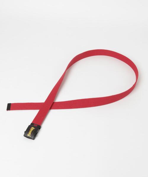 ITEMS URBANRESEARCH（アイテムズ アーバンリサーチ）の「THRASHER　Color Print Belt（ベルト・メンズ・ブラック/レッド/イエロー・-）」の5枚目の写真