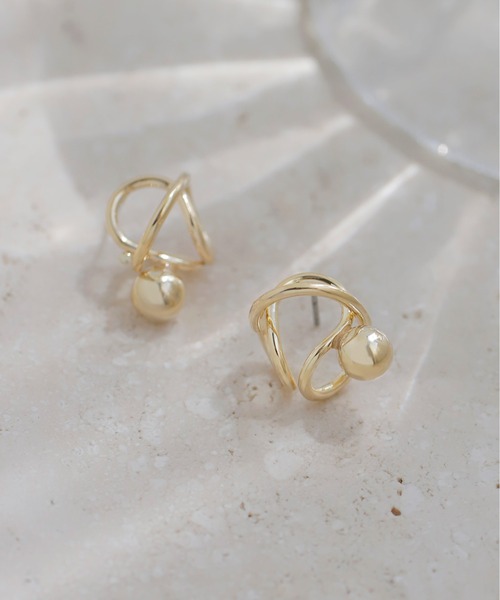 スフィア×ニュアンスラインピアス（ピアス（両耳用））｜ANEMONE